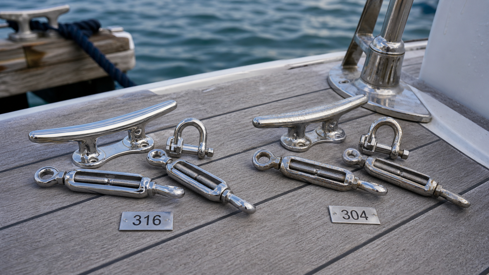 316 vs 304 Stainless Steel Marine Hardware: Which Is Better for Boats?
