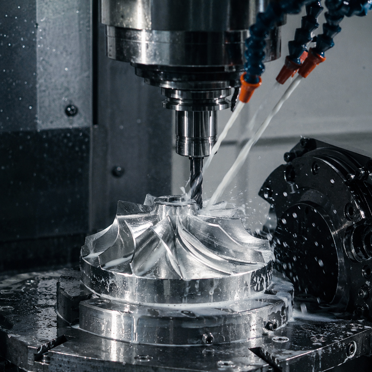 Integrated Casting and CNC Machining Center for OEM Metal Components