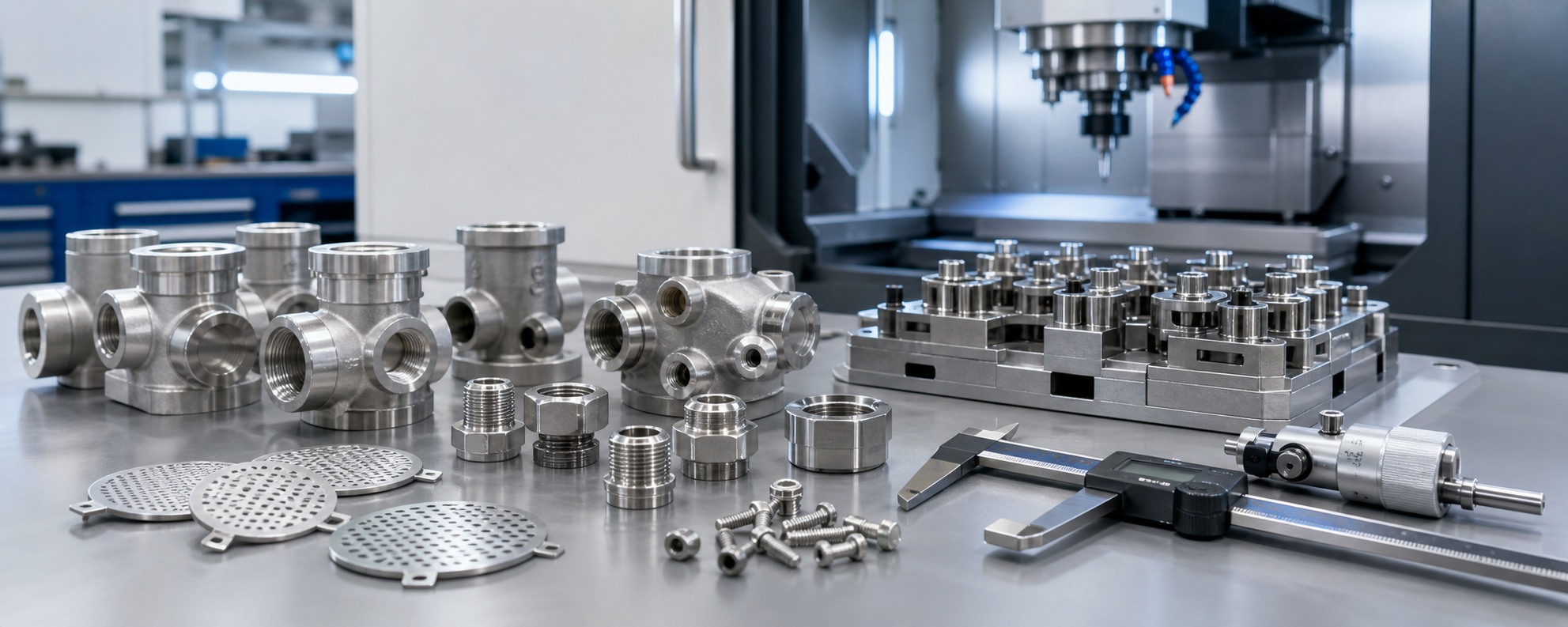 Manufacturing capabilities for CNC machined and precision casting coffee machine parts