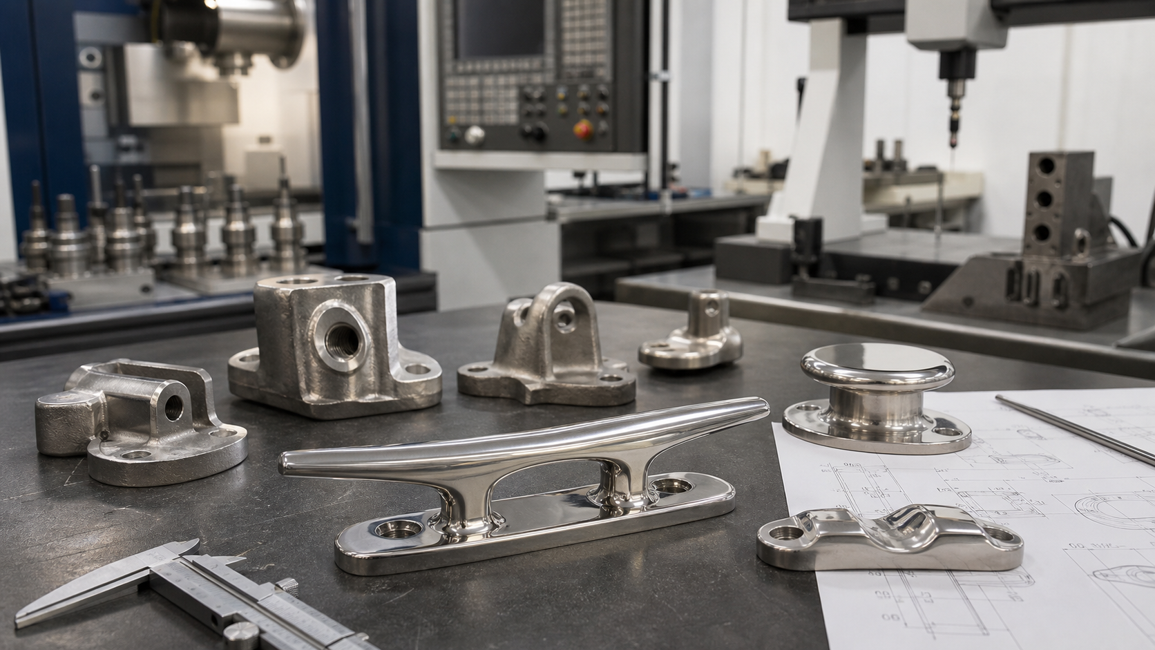 Custom Marine Hardware Manufacturing: From Precision Casting to Finished Products