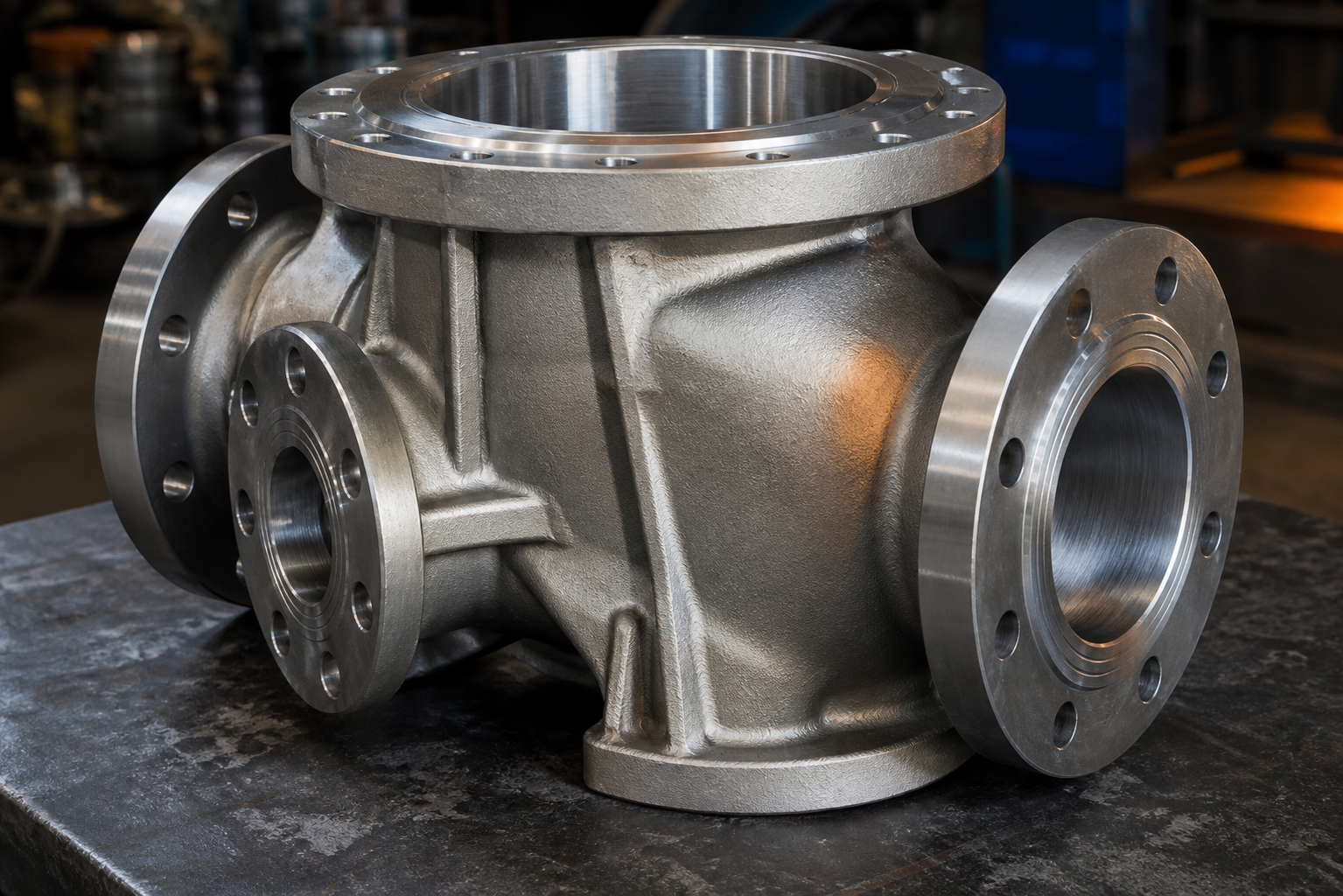 Corrosion resistant alloy flow component