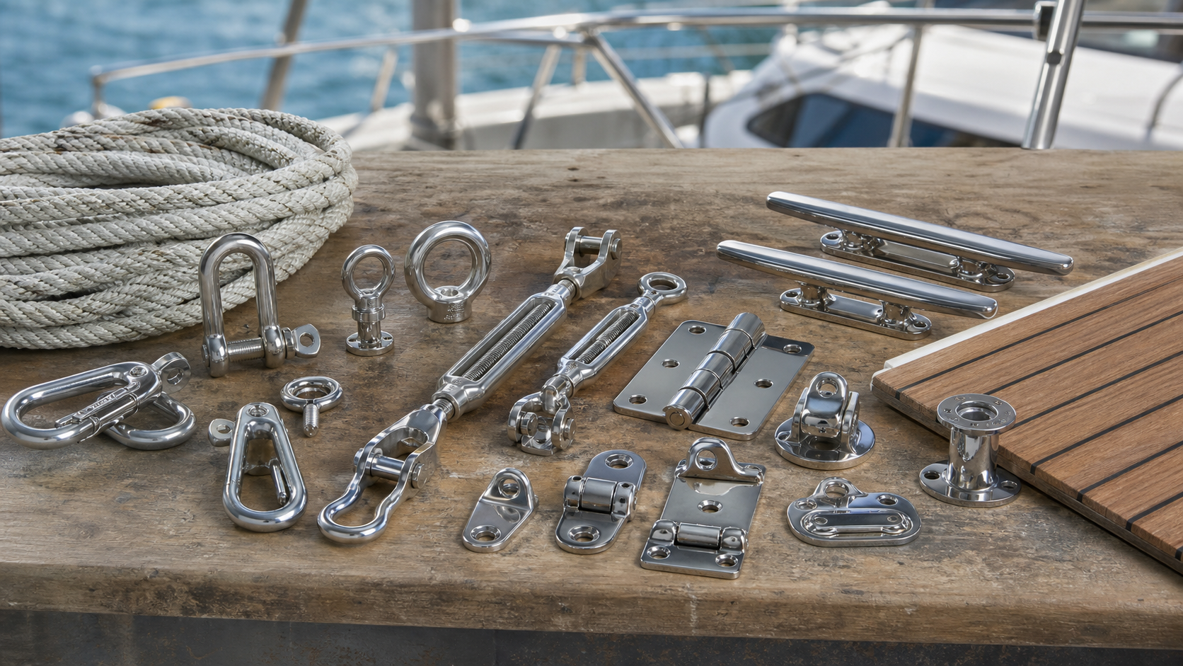 The Ultimate Guide to Marine Hardware: Materials, Applications and Selection Tips