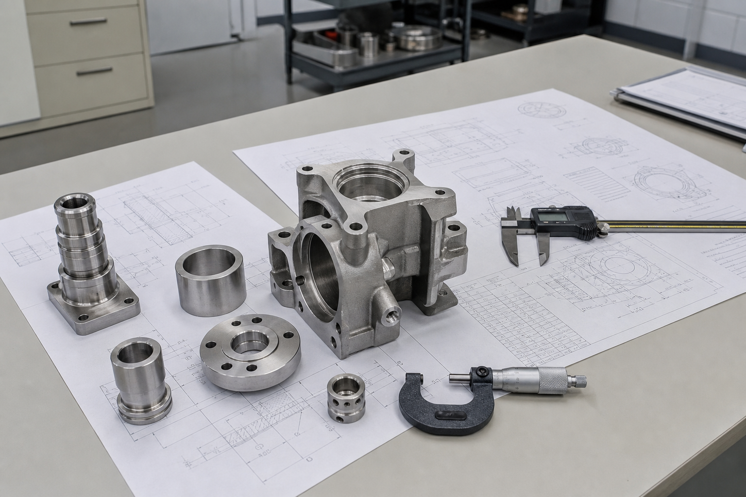 Engineering review of OEM metal parts and drawings