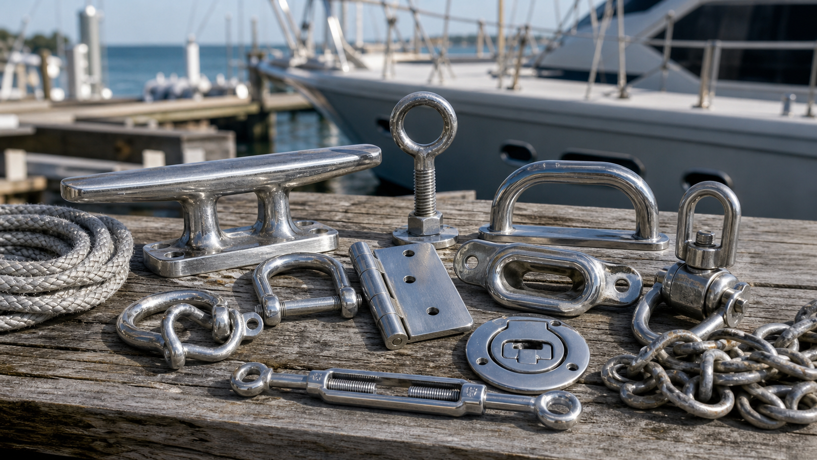 Top 10 Essential Marine Hardware Components for Modern Vessels