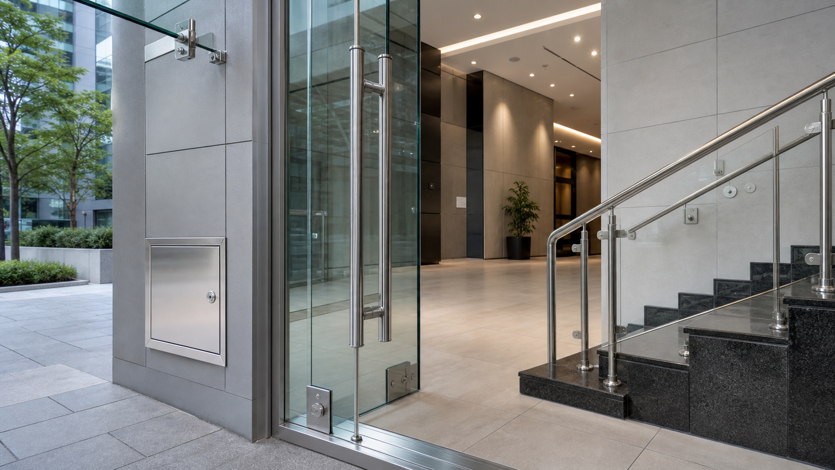 Top 10 Stainless Steel Architectural Hardware Products Used in Commercial Buildings