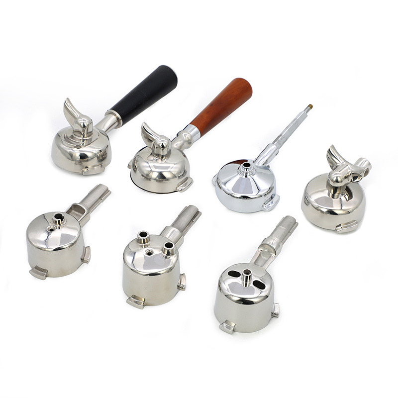 Stainless Steel Espresso Portafilter Bodies and Handles