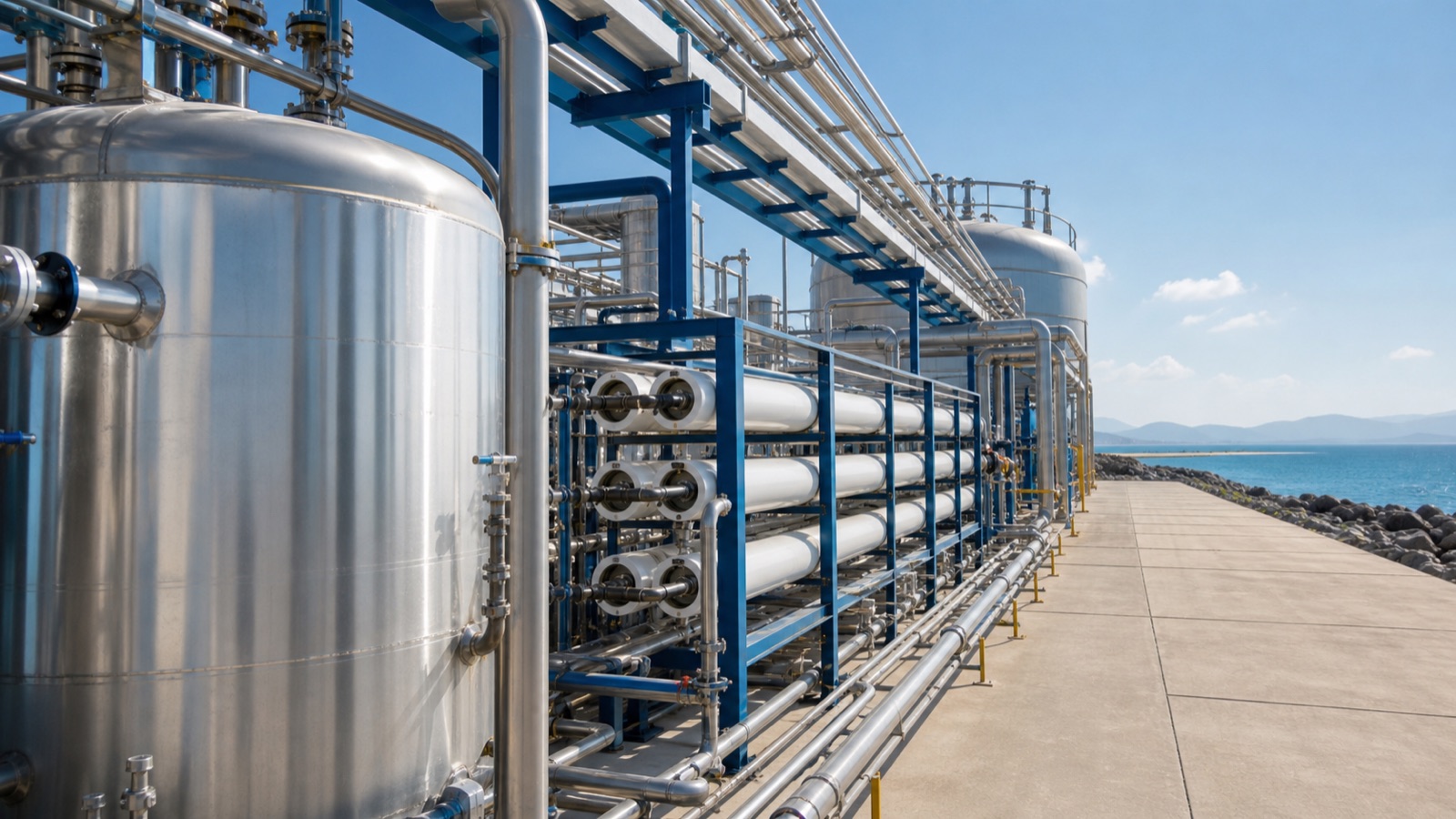 Desalination plant equipment