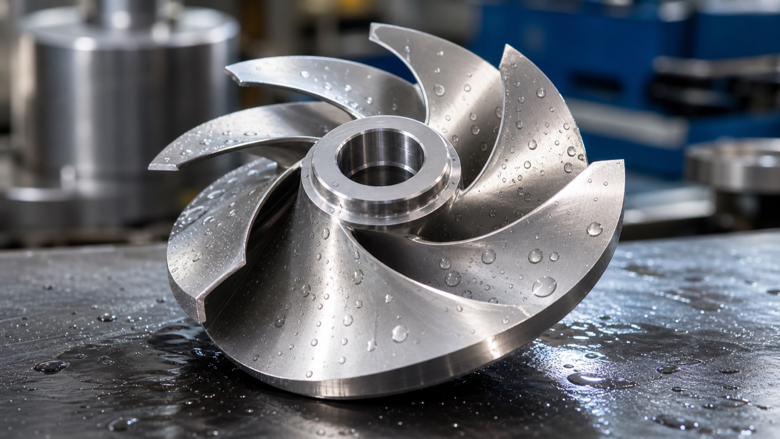 Corrosion-resistant pump impeller