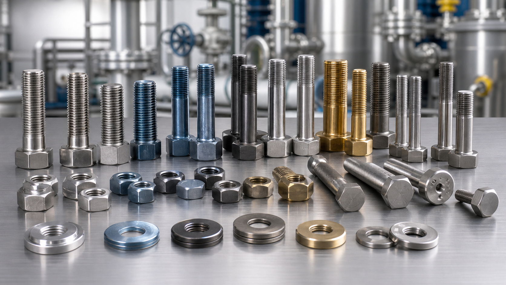 CNC machining of special alloy fasteners for corrosive service