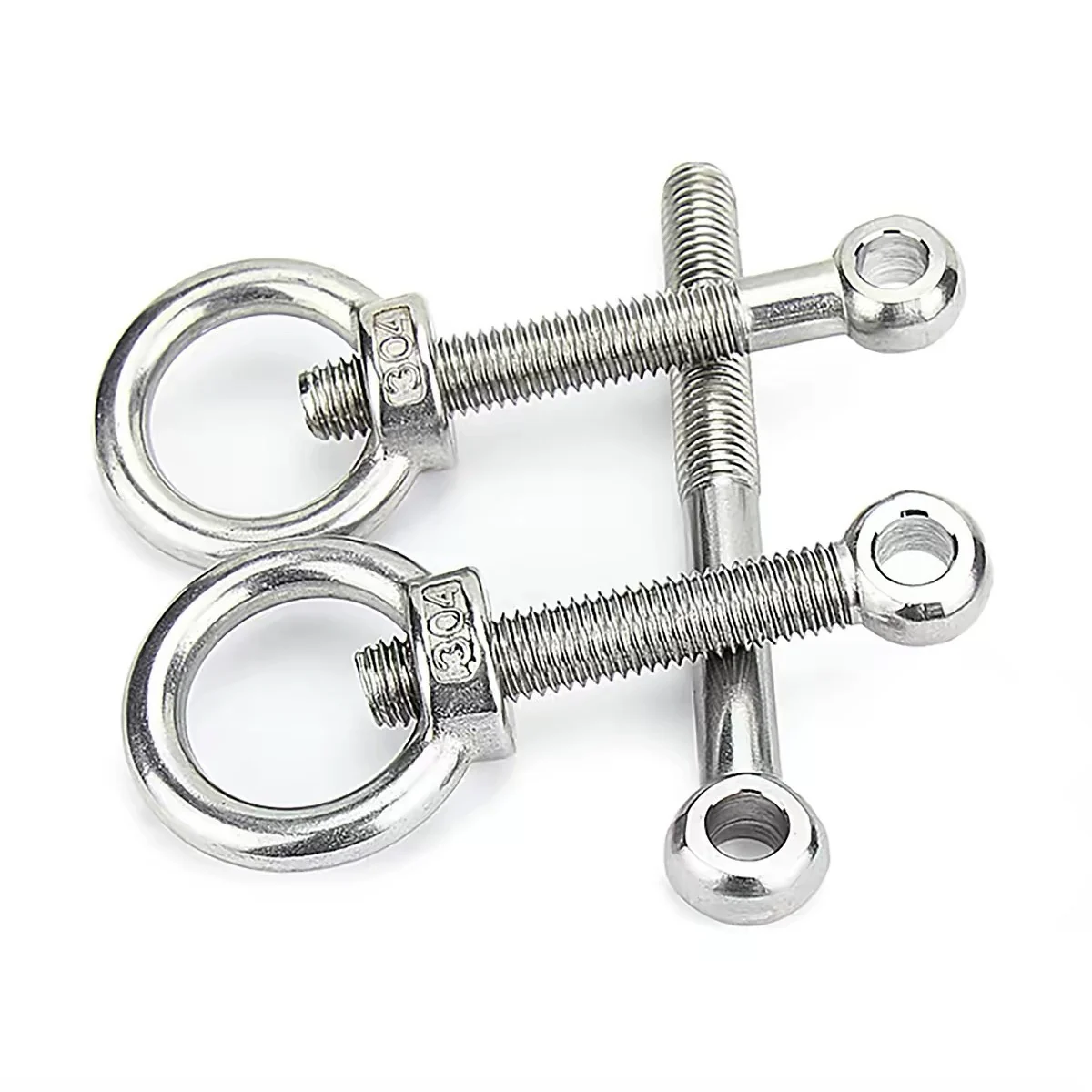 304 Stainless Steel Eye Bolts and Eye Nuts
