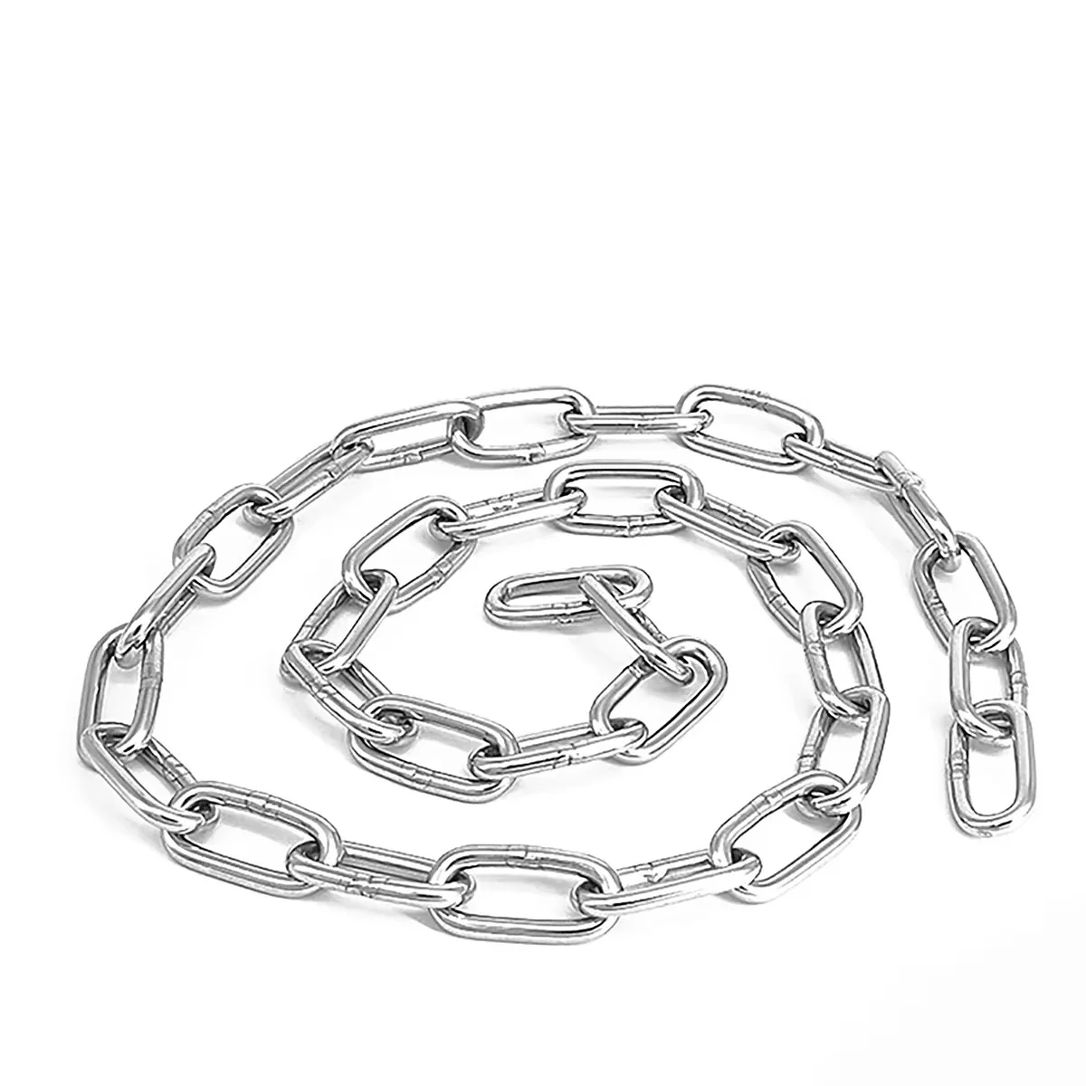 Cadena de eslabones largos soldada de acero inoxidable 304